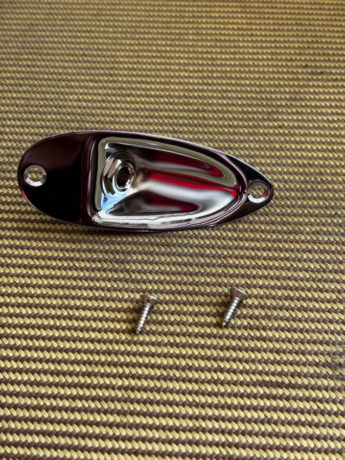 Porta Jack Stratocaster — foto 1 de 4, A.C.M.E. Guitar Parts