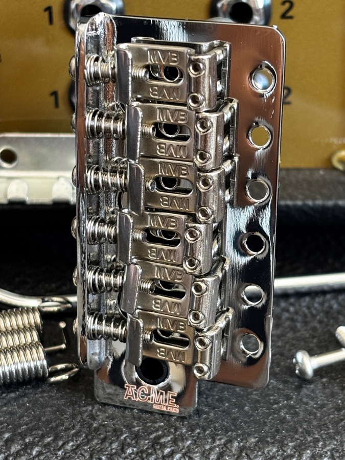 Puente Stratocaster Vintage Bloque Ancho — foto 1 de 4, A.C.M.E. Guitar Parts